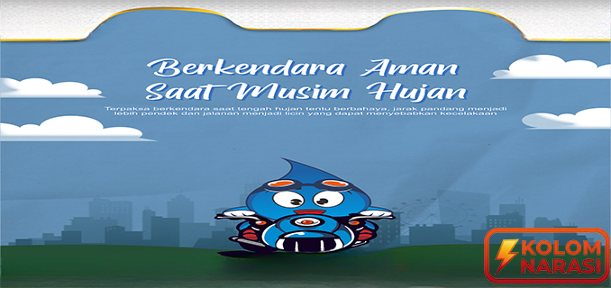 Tips Berkendara Aman saat Musim Hujan
