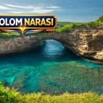 Pengamanan Objek Wisata Broken Beach oleh Polsek Nusa Penida