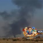 Serangan Rudal ke Israel Tengah Picu Kepulan Asap di Berbagai Titik