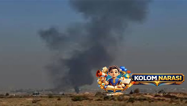Serangan Rudal ke Israel Tengah Picu Kepulan Asap di Berbagai Titik
